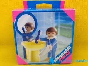 Playmobil Niño con lavabo y cepillo de dientes Special REF 4661