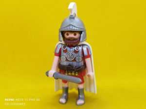 Playmobil Tribuno con capa blanca