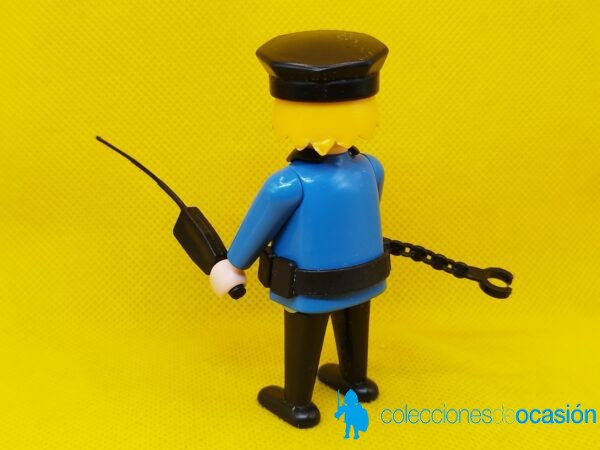 Playmobil Antiguo policía con megáfono y esposas - Imagen 3