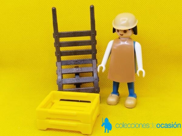 Playmobil Granjero con carretilla REF 3369 - Imagen 2