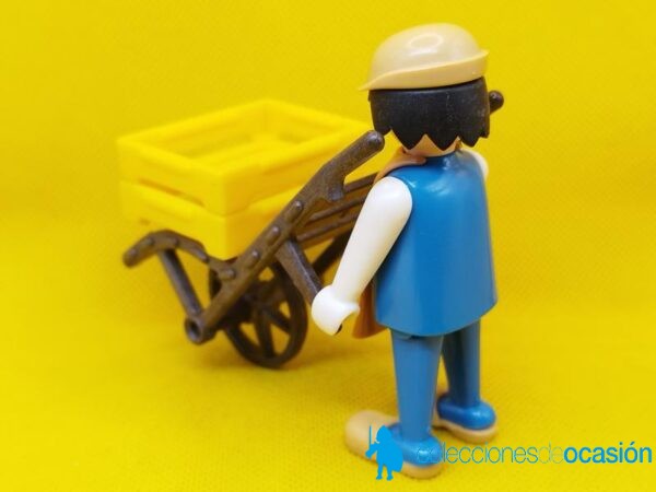 Playmobil Granjero con carretilla REF 3369 - Imagen 4