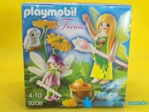 Playmobil Huevo hada con varita mágica y flor REF 9208