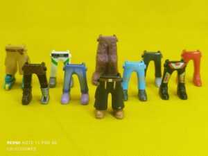 Playmobil Lote de piernas, repuestos