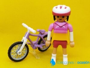 Playmobil Mujer con bicicleta