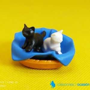 Playmobil Pareja de gatos con canasto