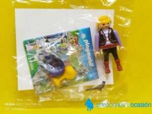 Playmobil Pirata con saca de monedas en bolsa promocional