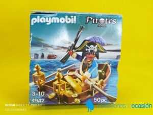 Playmobil Pirata con tesoro, Huevo REF 4942
