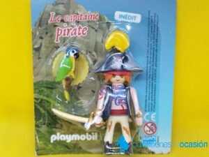 Playmobil Pirata tatuado con Loro