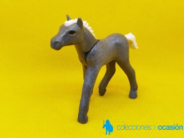 Playmobil Potro gris oscuro - Imagen 2