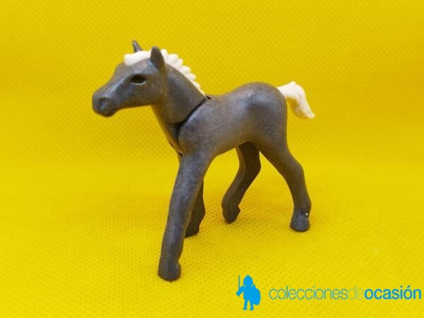 Playmobil Potro gris oscuro - Imagen 3