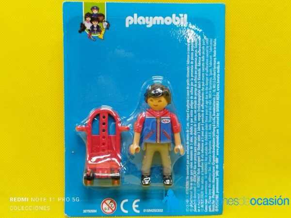 Playmobil Repartidor con carretilla, colección profesiones