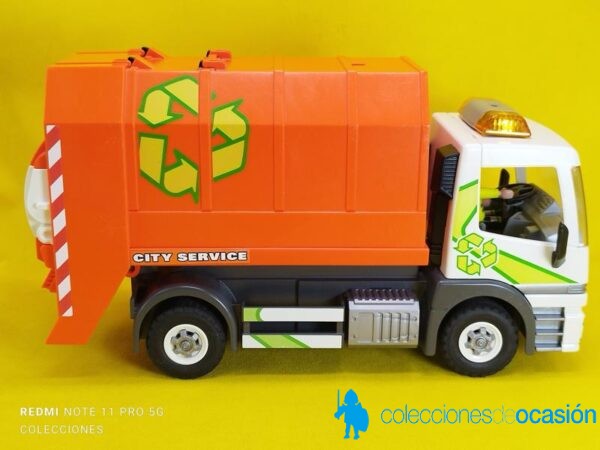 Playmobil Camión de reciclaje con contenedores REF 70200 - Imagen 5