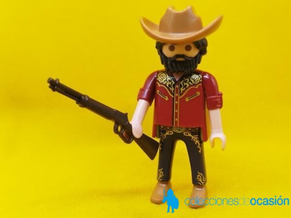 Playmobil Cowboy con camisa roja