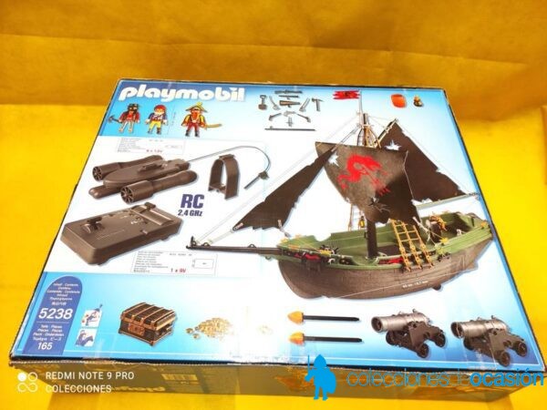 Playmobil Goleta pirata con radio control REF 5238 - Imagen 14