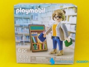 Playmobil Librera Centenario Thalia libros REF 70458