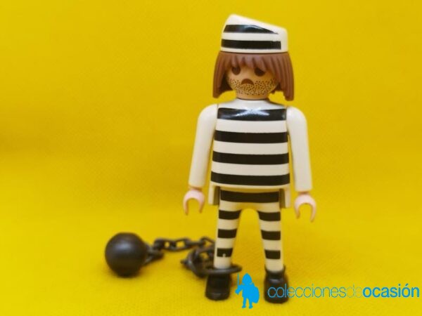 Playmobil Preso, prisionero del oeste con bola de hierro encadenada
