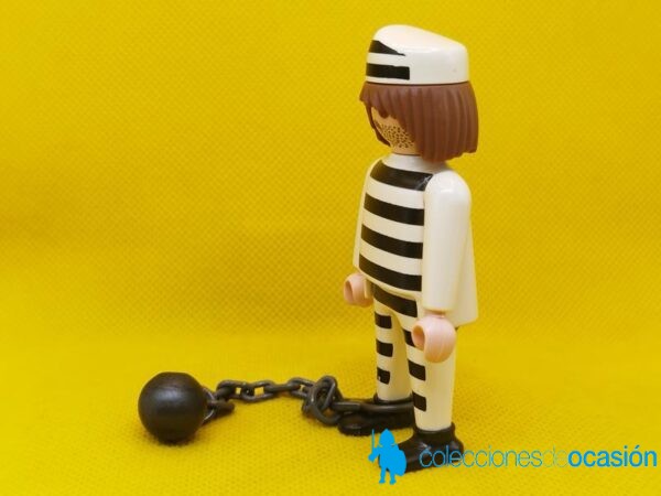 Playmobil Preso, prisionero del oeste con bola de hierro encadenada - Imagen 2