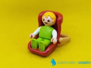 Playmobil Bebé con transportín, balancín