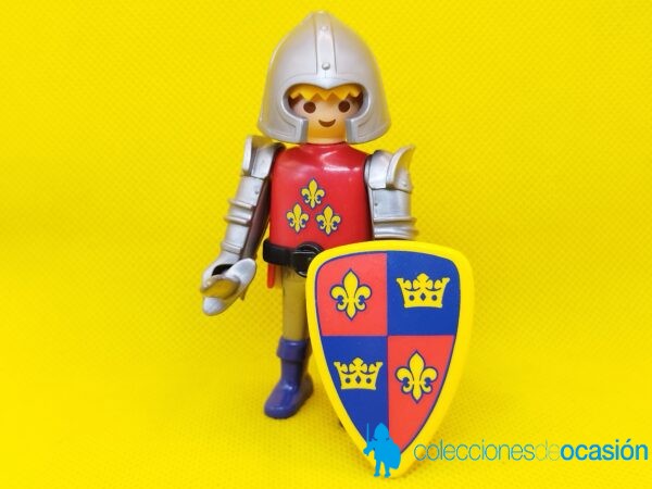 Playmobil Caballero acorazado medieval, Flor de Lis