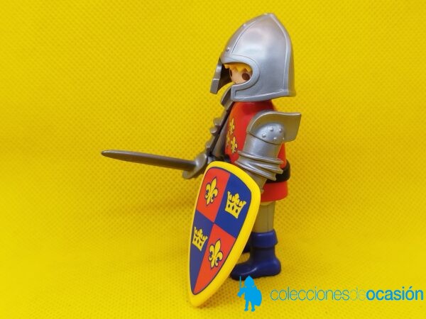 Playmobil Caballero acorazado medieval, Flor de Lis - Imagen 2
