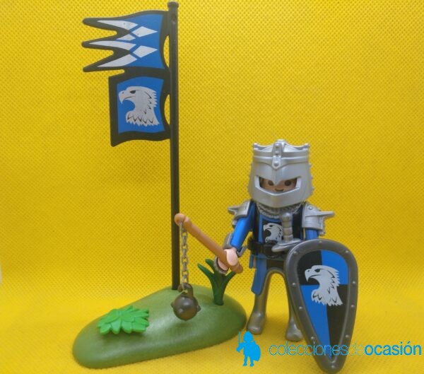 Playmobil Caballero del Halcón con estandarte