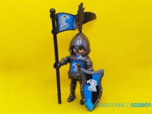 Playmobil Caballero del Halcón con estandarte