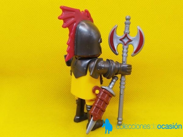Playmobil Caballero medieval acorazado con hacha de combate - Imagen 3