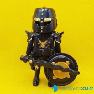 Playmobil Caballero negro, caballero medieval