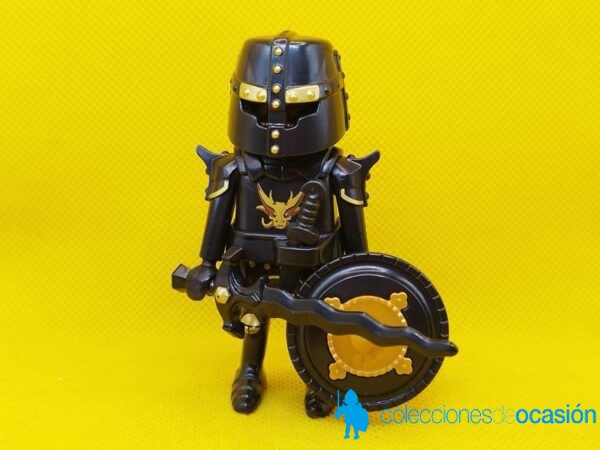 Playmobil Caballero negro, caballero medieval