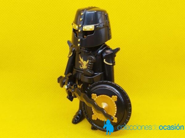 Playmobil Caballero negro, caballero medieval - Imagen 2