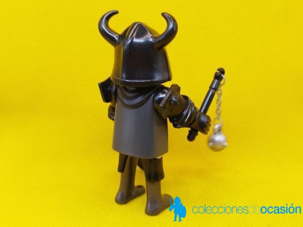 Playmobil Caballero negro del reino Lobo - Imagen 3