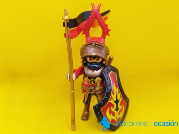 Playmobil Caballero novelmore con estandarte