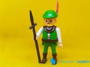 Playmobil Cazador medieval, bandido del bosque