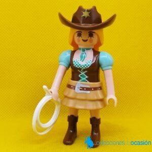 Playmobil Cowgirl, vaquera, ranchera