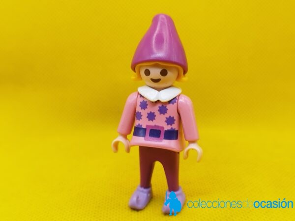 Playmobil Gnomo rosa, ayudante de Santa Claus