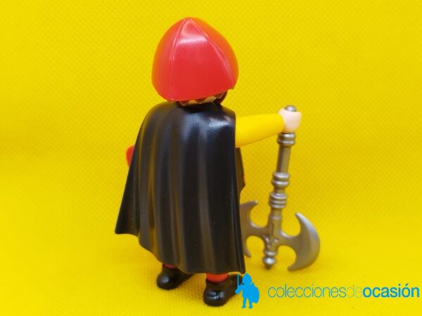 Playmobil Guerrero de los dragones rojos, bárbaro - Imagen 4