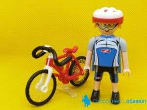 Playmobil Ciclista con casco