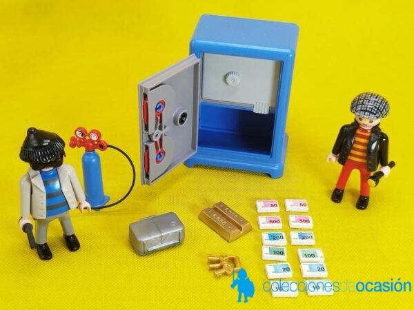 Playmobil Ladrones con caja fuerte REF 3161 - Imagen 2
