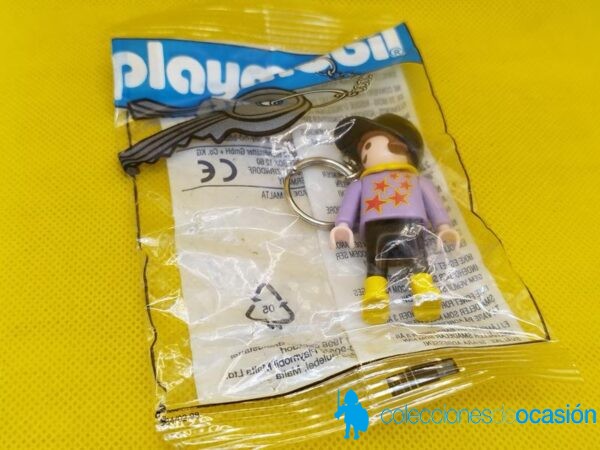 Playmobil Llavero de niña con gorra