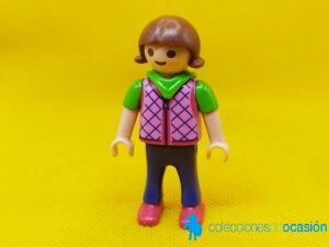 Playmobil Niña con chaleco, niña city