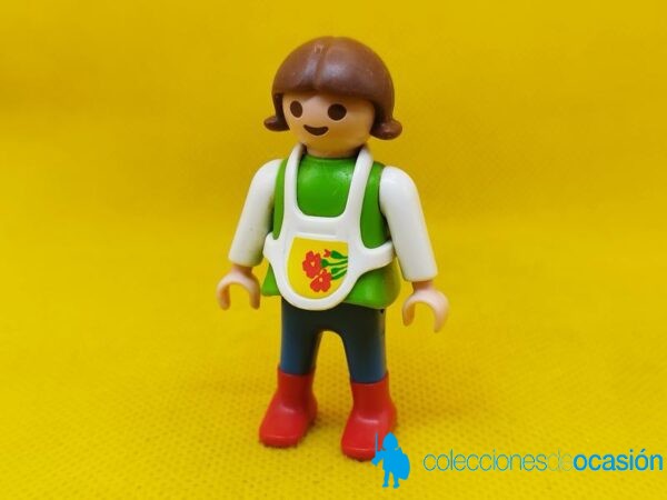 Playmobil Niña con delantal de jardinero