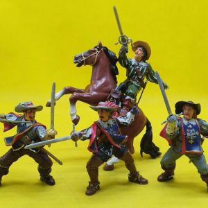 Papo Dartagnan y los tres mosqueteros