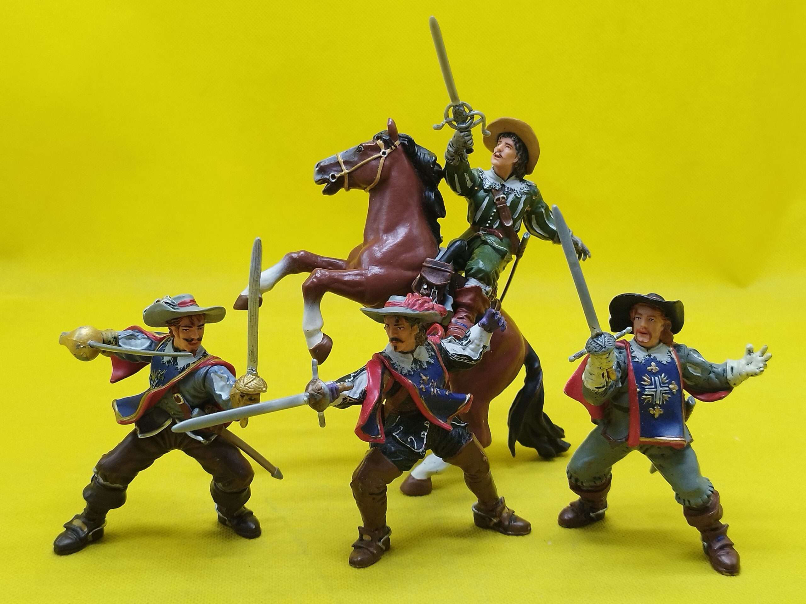 Papo Dartagnan y los tres mosqueteros