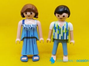 Playmobil Pareja vintage con camisón y pijama