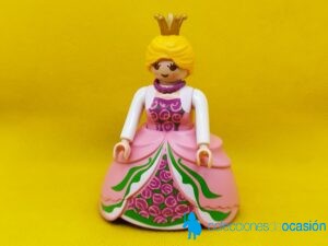 Playmobil Princesa con vestido rosa
