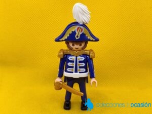 Playmobil Almirante de goleta, oficial Napoleónico