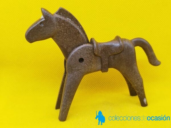 Playmobil Antiguo caballo con silla fija, click - Imagen 3