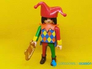 Playmobil Bufón con lira, arlequín colección planeta