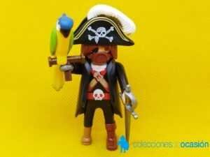 Playmobil Capitán pirata con loro, colección planeta