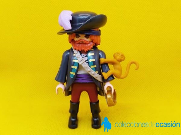 Playmobil Capitán pirata con mono